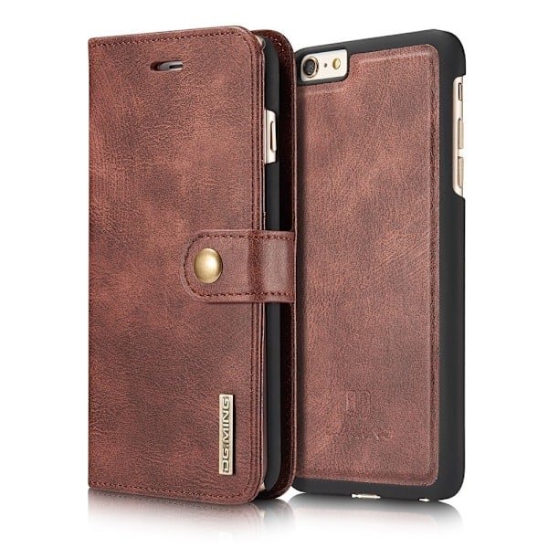 iPhone 6/6S - DG.MING 2in1 Magneettikotelo - Punainen Punainen Punainen