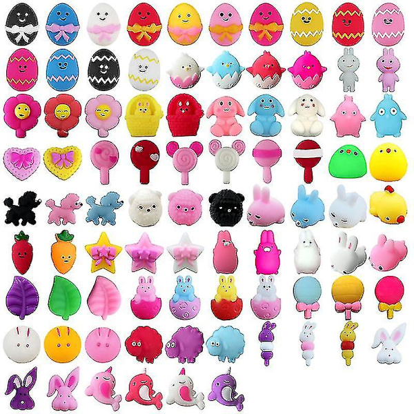 20 st Mochi Squishies Kawaii Påskägg Squishy Leksaker För Barn Stressreducerande Festpresenter Stressavlastande Leksaker För Födelsedag