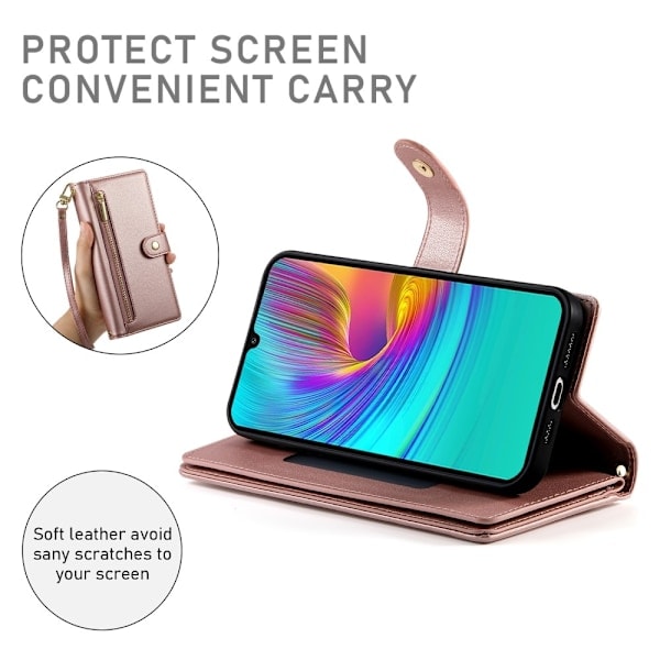 Samsung Galaxy A16 / A26 5G Kotelo Korttipaikalla Ruusukulta