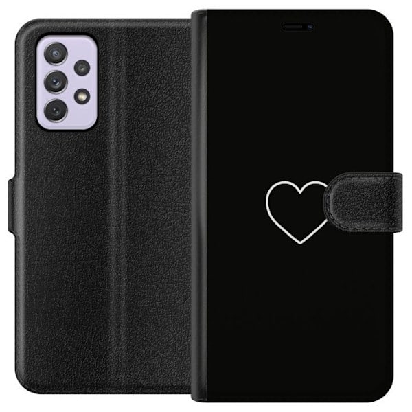 Samsung Galaxy A52s 5G Plånboksfodral Hjärta