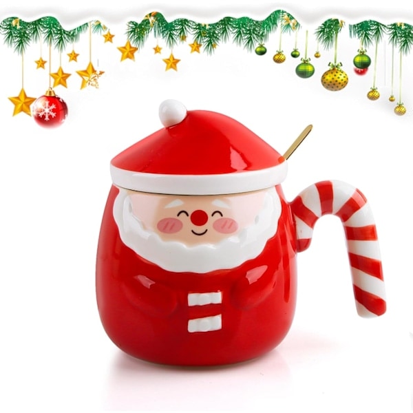 Julekrus i Keramik, Julekrus med Låg og Ske, Julekrus med Julemotiv