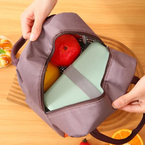 2 stk. Bærbar Isoleret Madkasse til Drenge Piger Skole Picnic Lækagesikker Frokosttaske