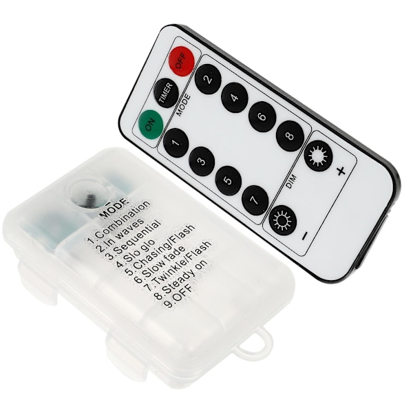 1 Set Multi-mode USB String Lamp Batterilåda Tillbehör USB Batterilåda