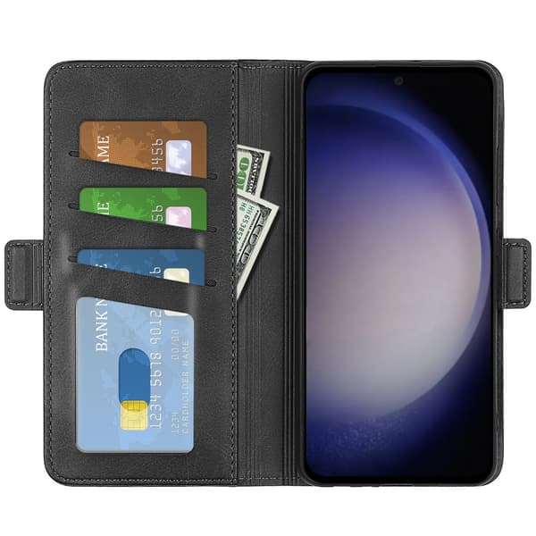 Samsung Galaxy S24 Case With Magnetic Closure Black