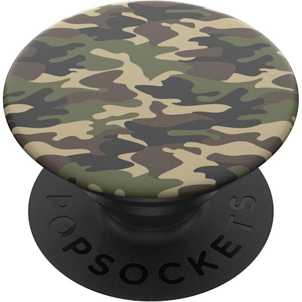 PopSockets Avtagbart Grepp med Ställfunktion Woodland Camo