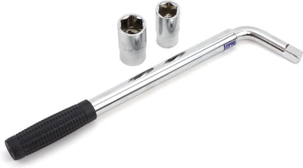 Teleskopisk hjulmuttertrekker - 17 til 19 mm - 21 til 23 mm