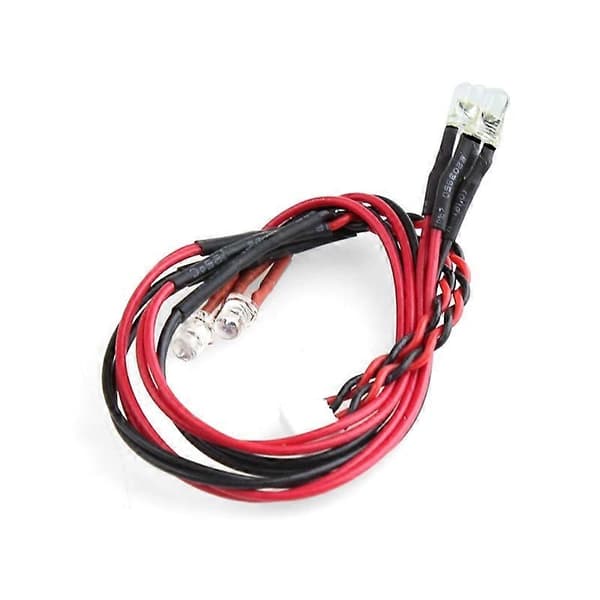 2 stk LED-lamper Frontlykter og Baklykter Kompatible med Kyosho Mini-Z AWD-