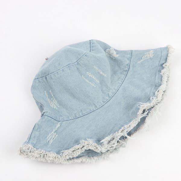 Bomulds Bucket Hatte Dame Sommerhat 4 4
