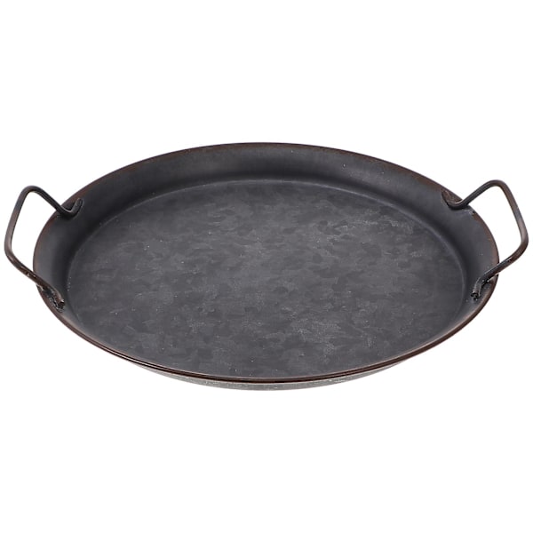 1 stk. Husholdningsopbevaringsbakke Madserveringsbakke Smykkeopbevaringsbakke (sort)