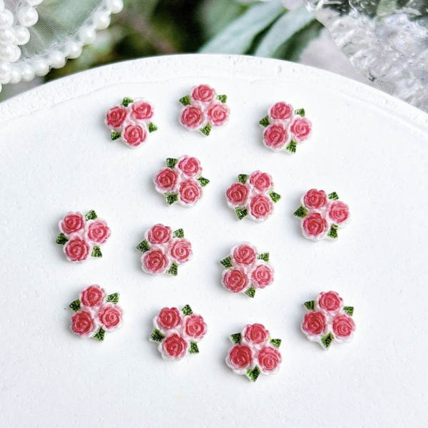 Negledekor Flatback-pynt ROSA