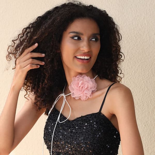Blomster Choker Halsband 2 2