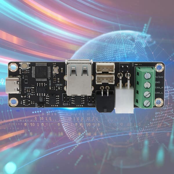 BIGTREETECH U2C-modul har CAN-interface, der kan tilsluttes Raspberry Pi-printerdele til EBB36 EBB42 3D-udskrivning 0.06 U2C 2.1