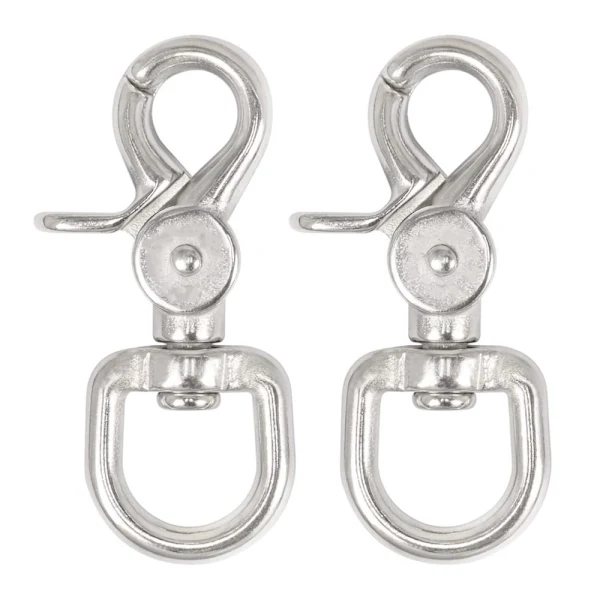 2-pack Trigger Snap Hooks Vridbart fjäderspänne