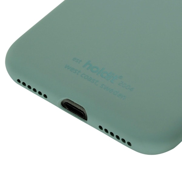 iPhone 7/8/SE (2020/2022) - holdit Mobilskall Silikon - Moss Green Moss Green