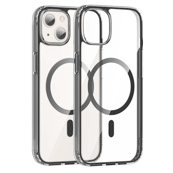 ColorPop iPhone 13 -kuori CH MagSafe Läpinäkyvä/Musta