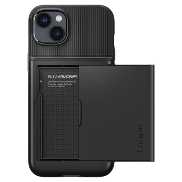 Spigen iPhone 15 Plus / 14 Plus Cover Slim Armor CS Sort