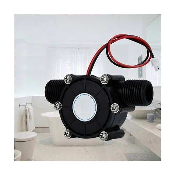 -Hydro Generator 80V 10W DC Vattenflödesgenerator Turbin Generator Vattenkraftkran Vattenflöde Hydrau
