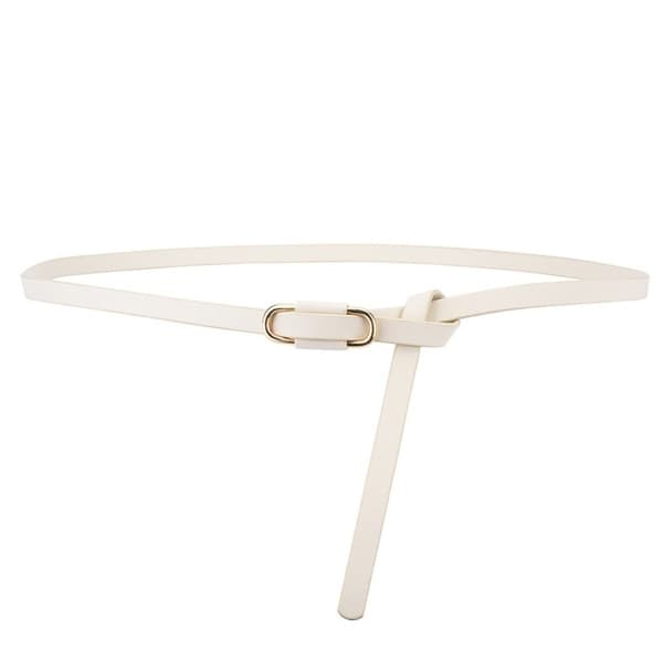 Enkelt tynt spennebelte jeansbelte BEIGE