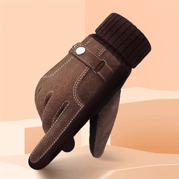 Vinter Herrehandsker Varme Casual Handsker SORT