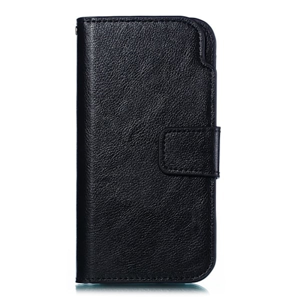 iPhone 7/8/SE (2020/2022) - 9 kortin lompakkokotelo - Musta Black Svart