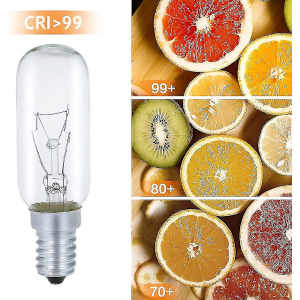 Flkwoh Ampoule til Hette E14 40w 230v 2700k Varmt Hvit Dimbar Pakke med 2