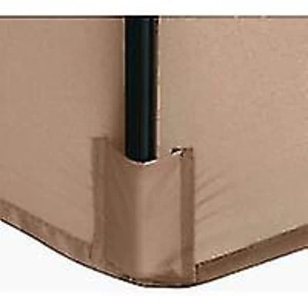 {PL}Replacement Canopy for 8-Rib, 3m Parasol - Waterproof, UV Protective, Beige Fabric