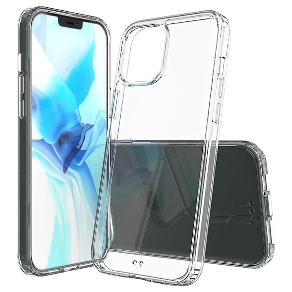 iPhone 12 Pro Max - Akryyli+TPU Läpinäkyvä Kuori