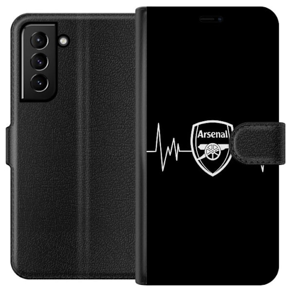 Samsung Galaxy S21+ 5G Lompakkokotelo Arsenal