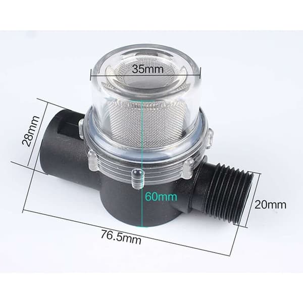 Inline Mesh Filter, Vandpumpe Si Vandvejsmodifikation Acc