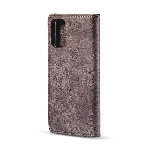 Samsung Galaxy S20 - DG.MING Magneetti/Lompakkokotelo - Harmaa Grey Grå