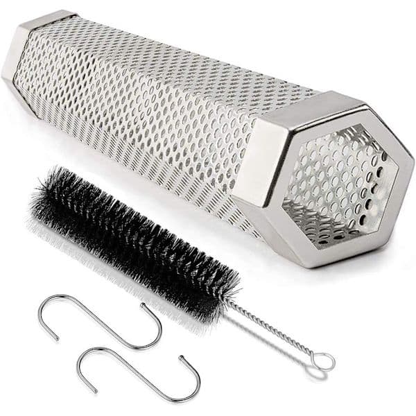 Grillrøger, Perforeret Rustfrit Stål BBQ, Røggenerator