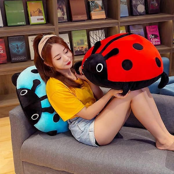 Cute Stuffed Ladybugs Ladybug Plush Toys Pillow 80CM