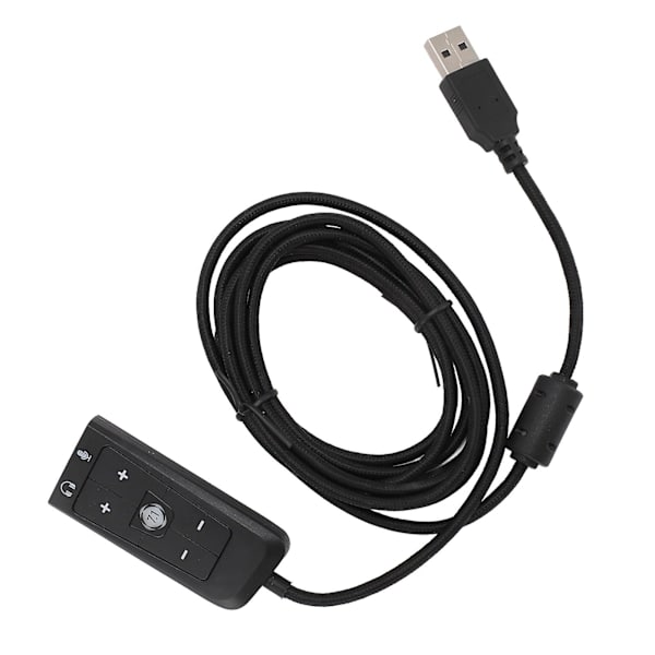 USB - 3,5 mm:n Jack Äänikorttisovitin Kuuloke- ja Mikrofoniliitännöillä Kingston HyperX Cloud II:lle