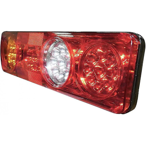 Bil Baklykta 2st 12v 36 LED Baklyktor 6 Funktioner Släpvagn Husvagn Lastbil Baklampa