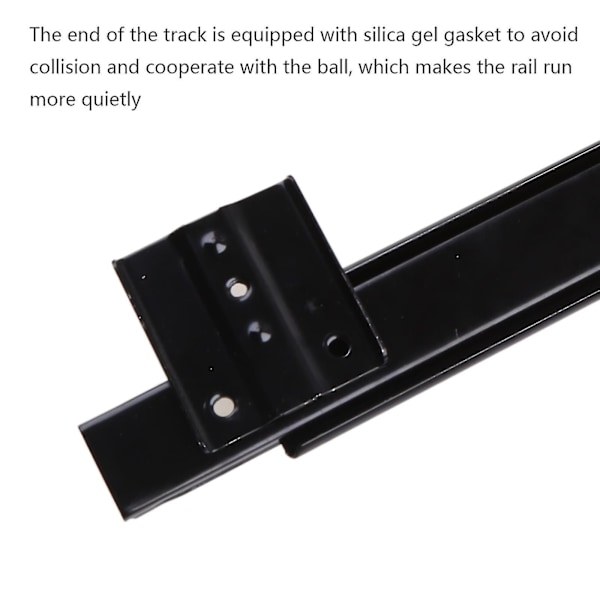 Uttrekkbar tastaturhylle for datamaskin, under skrivebord