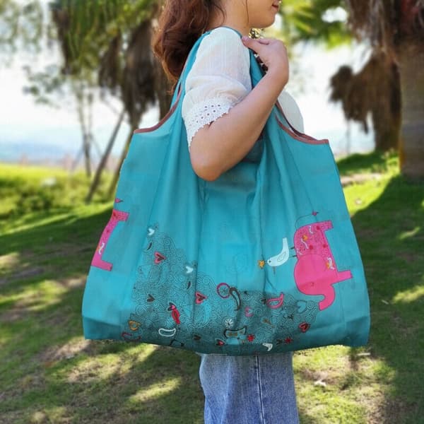 Trykt handlepose Eco Tote Håndveske 8 8