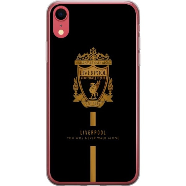 Apple iPhone XR Transparent Skal Liverpool