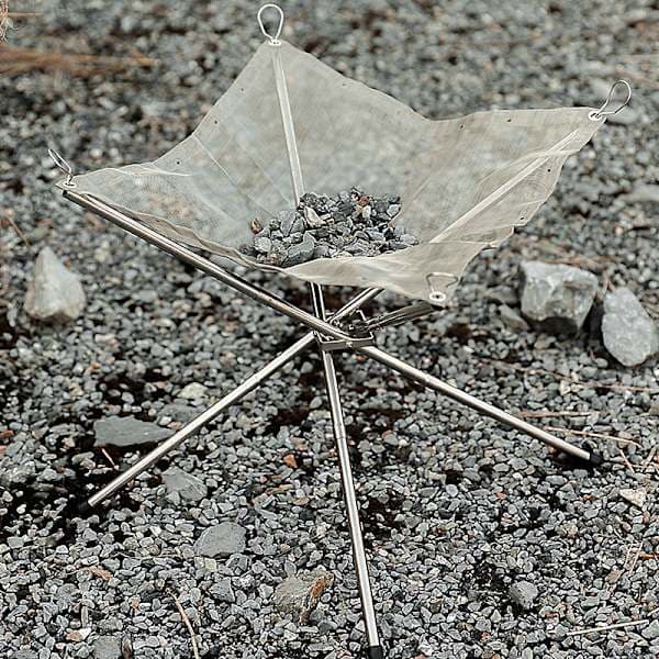 Bærbare Ildsteder, Camping Foldbar Ildkurv, Udendørs Ildsted [PL]