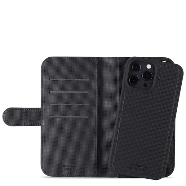holdit iPhone 13 Pro Max - 2in1 Magnet Etui / Skal - Sort Sort