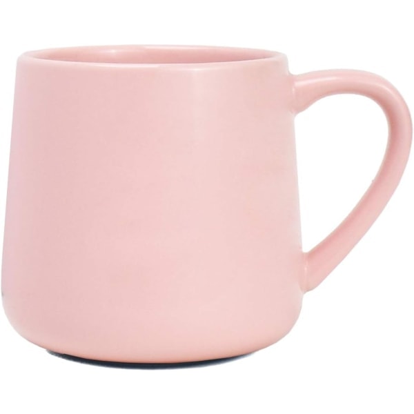 Stor blank kaffemugg i keramik, tekopp för kontor och hem, 414 ml, tål diskmaskin och mikrovågsugn, 1-pack