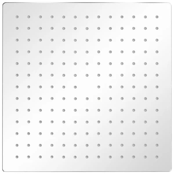 Regndusjhode i rustfritt stål 30x30 cm Kvadrat【PL】
