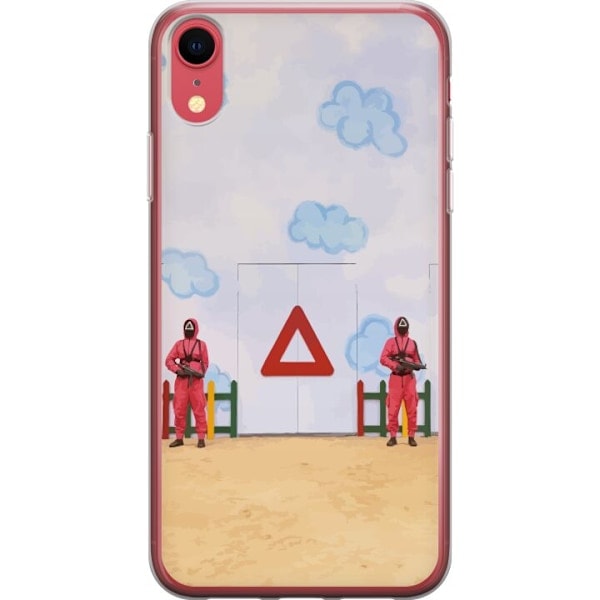 Apple iPhone XR Transparent Skal Squid Game 2 - Vågar du?