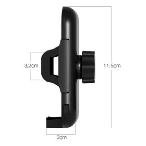 Mobilholder Bilholder/Multifunksjonell Svart