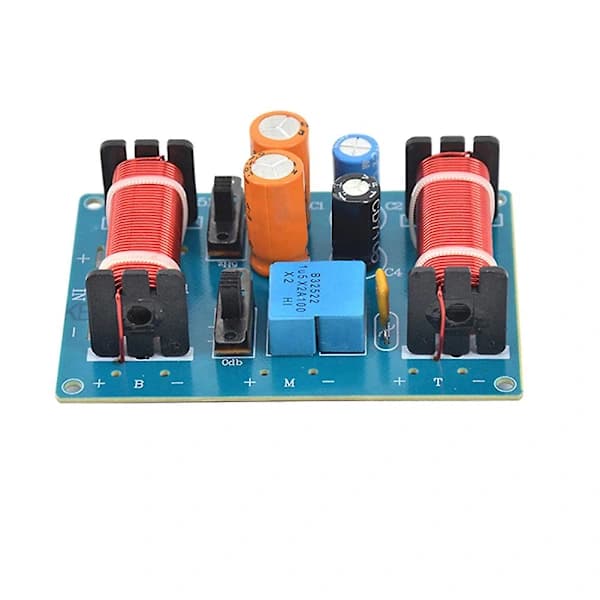 [PL】2 stk. 150W 3-vejs højttaler delefilter diskant mellemtone bas hylde bilhøjttaler filter frekvens