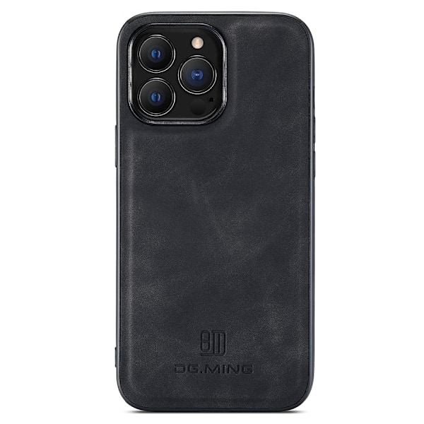 DG.MING iPhone 13 Pro Max Skal Läderbelagt Svart