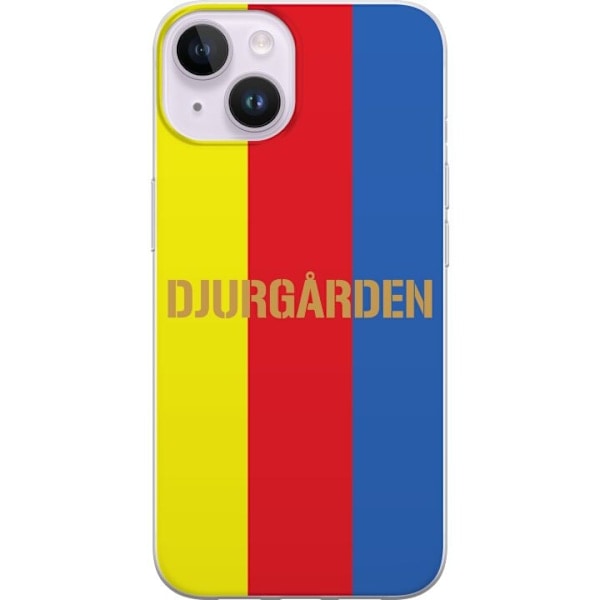 Apple iPhone 14 Läpinäkyvä Kuori Djurgården