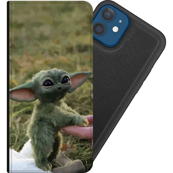 Apple iPhone 12 Plånboksfodral Yoda
