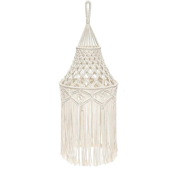 Makramé Lampskärm Boho Hängande Taklampa Modern Kontor Sovrum Vardagsrum Barnkammare Sovsal Bohemisk Heminredning Glödlampa Ingår Ej