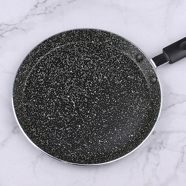 1 stk. Non-stick Pander Maifan Sten Stegepande Omeletpande Non-stick Belægning Æggestegepande Køkkenudstyr Tilbehør til Hjemmet (Sort 8 Tommer)