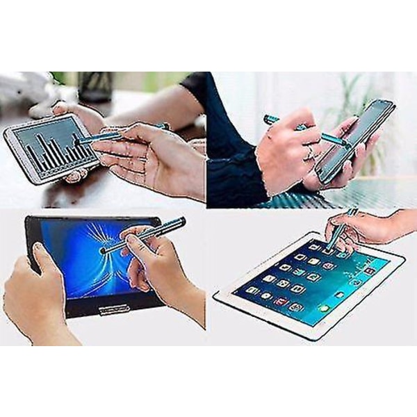 Lett Pakke med Kapasitive Skjermer Enheter Universal Stylus Kapasitiv Berøringsskjerm Stylus Penn For Nettbrett Mobiltelefon